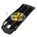 Yellow Front Fog LED Light Lamp Lower Grille for 98-04 VW Golf MK4