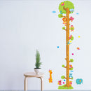 Removerable PVC Animal Height Wall Sticker Cartoon Height Sticker