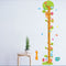Removerable PVC Animal Height Wall Sticker Cartoon Height Sticker