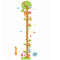 Removerable PVC Animal Height Wall Sticker Cartoon Height Sticker