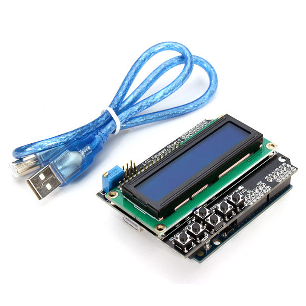 Geekcreit UNO R3 USB Development Board With LCD 1602 Keypad Shield Kit For