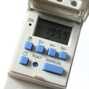 DANIU THC15A 220-240V 16A DIN Rail Digital Programmable Timer Switch