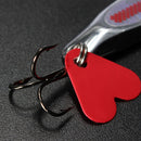Silver Angled Miter Iron Copper Metal Sequins Lure Lure