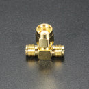 SMA Splitter Joiner 3 Way Adaptor Converter SMA FEM to SMA RP T Type
