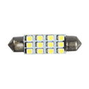 Car Dome 12 LED 1210 3528-SMD Light Lamp Bulb Interior White