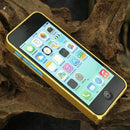 Colorful Metal Frame Chassis Bumper Case Cover For iPhone 5C