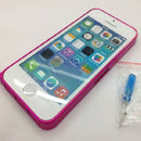 Colorful Metal Frame Chassis Bumper Case Cover For iPhone 5C