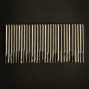 30pcs 3MM Titanium Diamond Burrs Bur Bit Set Dremel Rotary Tool Set