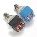 3PDT 9Pin Guitar Effects Pedal Foot Switches Stompbox True Bypass