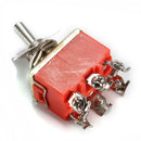 Car Toggle DPDT ON-OFF Switch Auto Parts 6-Pin 15A 250V