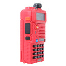 BAOFENG UV-5R Red 136-174/400-480Mhz Dual Band UHF/VHF Walkie Talkie