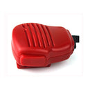 Red 3.5mm 2 PIN Handheld Radio Speaker MIC for Walkie Talkies