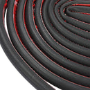 4M D Shape Car Truck Motor Door Rubber Seal Strip Weather Strip Seal