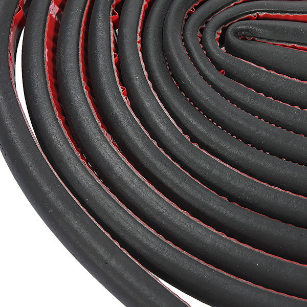 4M D Shape Car Truck Motor Door Rubber Seal Strip Weather Strip Seal