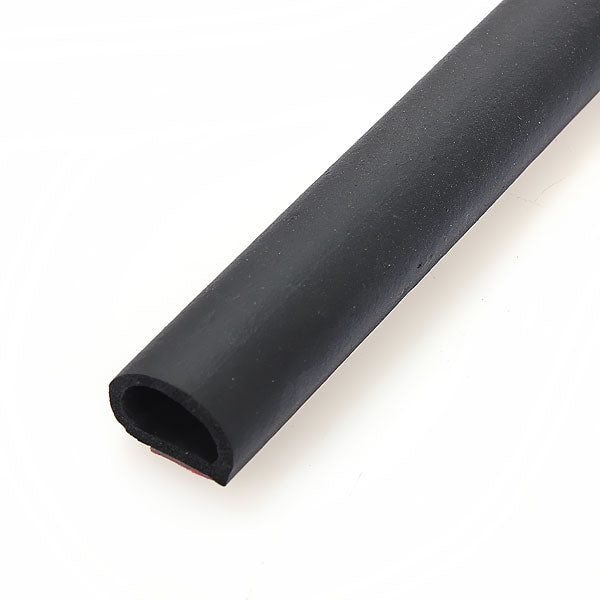 4M D Shape Car Truck Motor Door Rubber Seal Strip Weather Strip Seal