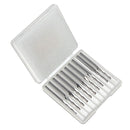 1/8 inch 10pcs 2 Flute Carbide End Mill Router Engraving Bit Tool