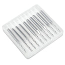 1/8 inch 10pcs 2 Flute Carbide End Mill Router Engraving Bit Tool