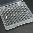 1/8 inch 10pcs 2 Flute Carbide End Mill Router Engraving Bit Tool