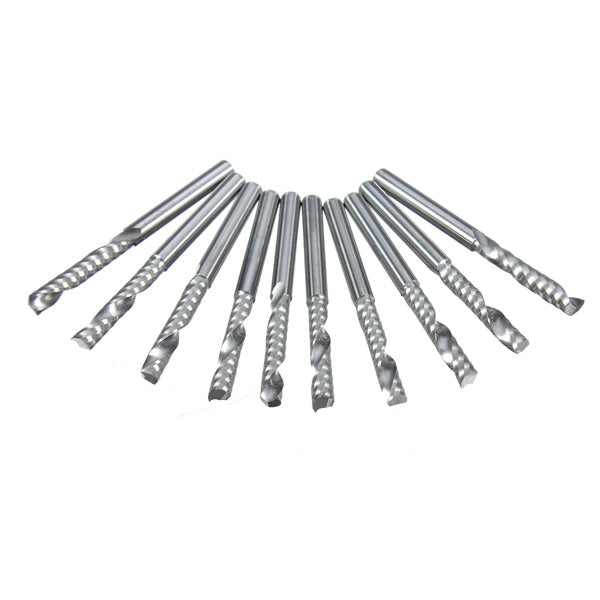 3.175 mm 17mm CEL 1 Flute Carbide End Mills Router Bit
