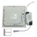 9W Square Ultra Thin Ceiling Energy-Saving LED Panel Light AC 85-265V