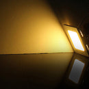 9W Square Ultra Thin Ceiling Energy-Saving LED Panel Light AC 85-265V