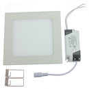 9W Square Ultra Thin Ceiling Energy-Saving LED Panel Light AC 85-265V