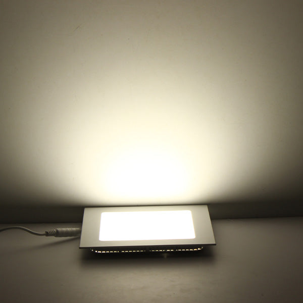 12W Square Ultra Thin Ceiling Energy-Saving LED Panel Light 85-265V