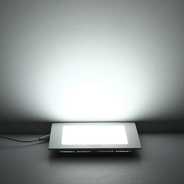 12W Square Ultra Thin Ceiling Energy-Saving LED Panel Light 85-265V