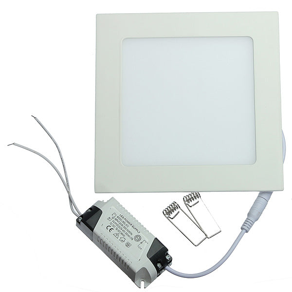 12W Square Ultra Thin Ceiling Energy-Saving LED Panel Light 85-265V