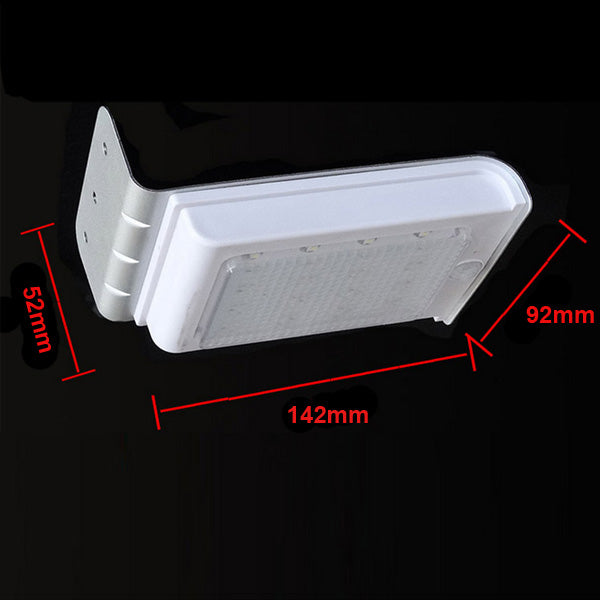 Solar LED Motion Sensor Waterproof Wall Light For Home Garden Outdoor