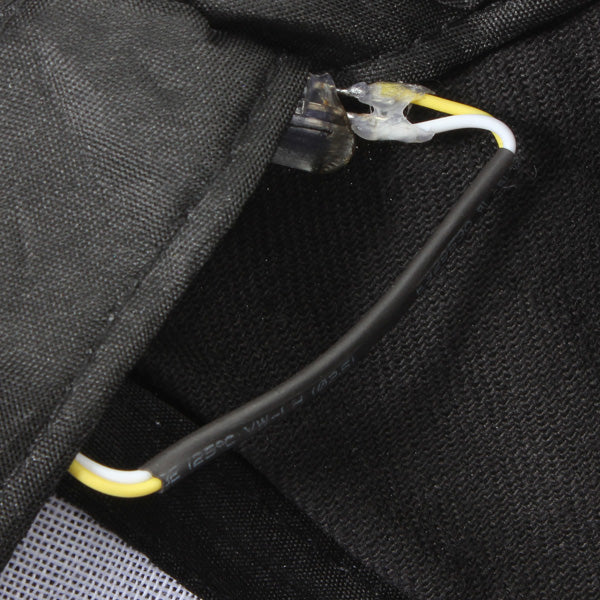 LED Light Glow Club Party Sports Athletic Black Fabric Travel Hat Cap Decorations