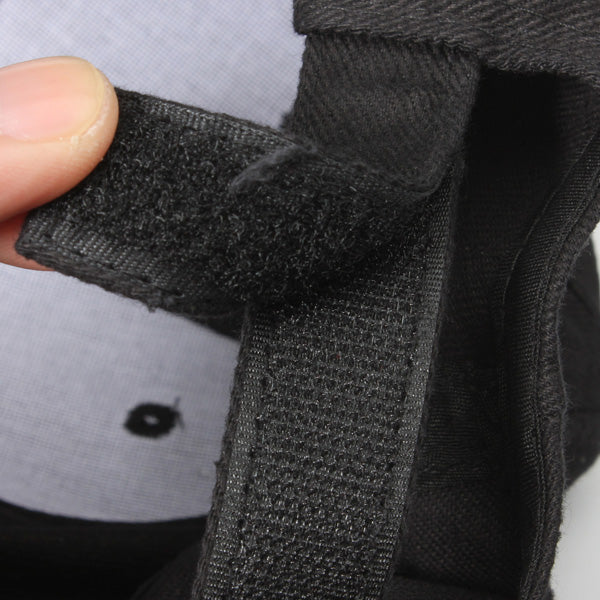 LED Light Glow Club Party Sports Athletic Black Fabric Travel Hat Cap Decorations