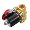 Brass 220V AC 1/2inch Electric Water Air Fuels Gas Solenoid Valve