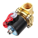 Brass 220V AC 1/2inch Electric Water Air Fuels Gas Solenoid Valve