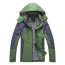 Outdoor Cycling Men Jacket Windproof Hooded Jersey For Mountaineering