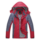 Outdoor Cycling Men Jacket Windproof Hooded Jersey For Mountaineering