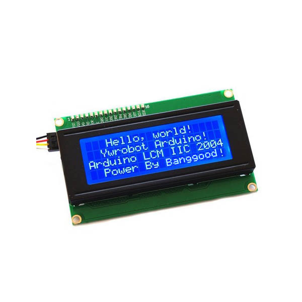 Geekcreit IIC I2C 2004 204 20 x 4 Character LCD Display Screen Module Blue For