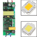50W LED Driver Power Supply Constant Current For Flood Light 85-277V
