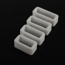 PVC Watch Strap Retaining Hoop Loop Rubber Retainer Buckle Holder