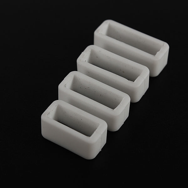 PVC Watch Strap Retaining Hoop Loop Rubber Retainer Buckle Holder