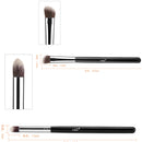 MSQ 10Pcs Black Goat Hair Makeup Cosmetic Brushes Set Kit