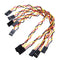 5pcs 3 Pin 20cm 2.54mm Jumper Cable DuPont Wire For  Female To Female