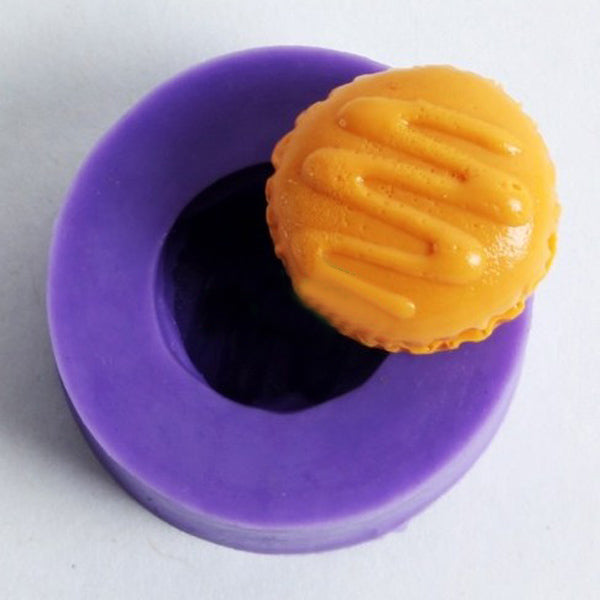 F0350 Fondant Mini Macarons Silicone Cake Mould Soap Chocolate Mold