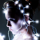 Warm White/Pure White 2M 20LED Copper Wire LED String Lights Lamp 5V