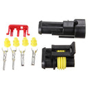 10 X 2 Pin Way Sealed Waterproof Electrical Wire Connector Plug Set