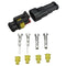 10 X 2 Pin Way Sealed Waterproof Electrical Wire Connector Plug Set