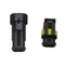 10 X 2 Pin Way Sealed Waterproof Electrical Wire Connector Plug Set