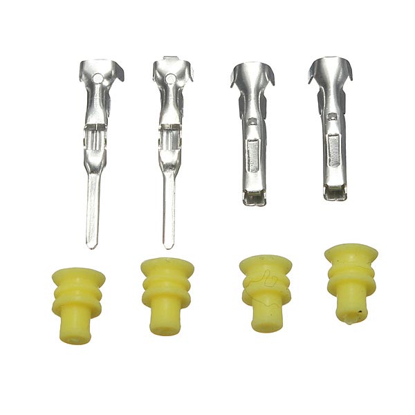 10 X 2 Pin Way Sealed Waterproof Electrical Wire Connector Plug Set