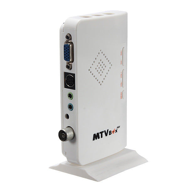 LCD VGA External TV PC BOX Digital Program Receiver with Speaker