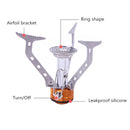 Stainless Steel Camping Picnic Cooking Gas Stove Outdoor Activity